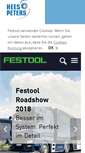 Mobile Screenshot of festool-werkzeuge.heesundpeters.com